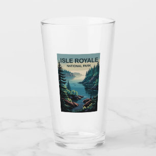 Verre Explorez Isle Royale Le paradis éloigné du Michiga