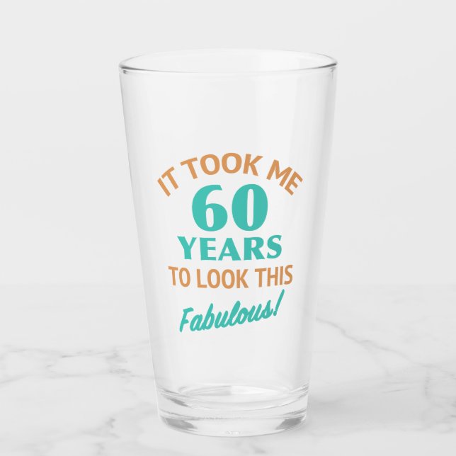Verre Fabuleux 60e anniversaire (Devant)