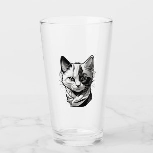 Verre Face de chat
