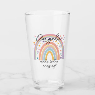 Verre Faire de Aujourd'hui une journée incroyable Arc-en
