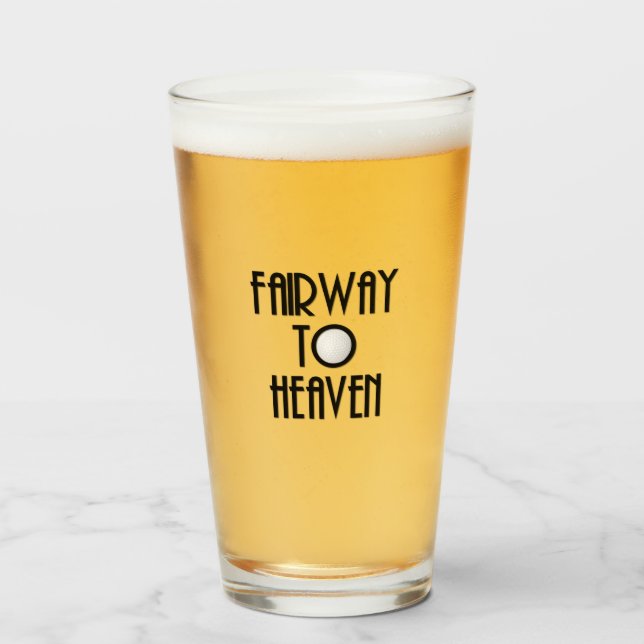 Verre Fairway to Heaven Glass (Devant (rempli))
