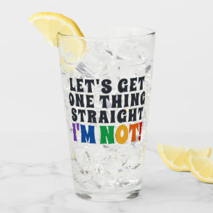 Verre Faisons une chose, je ne suis pas