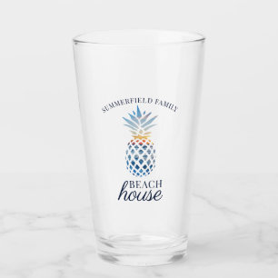 Verre Famille Reunion Beach House Personnalisé