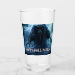 Verre Fantôme noir dans un paysage infernal - Halloween