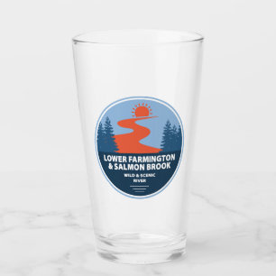 Verre Farmington & Saumon Brook Wild & Pittoresque River