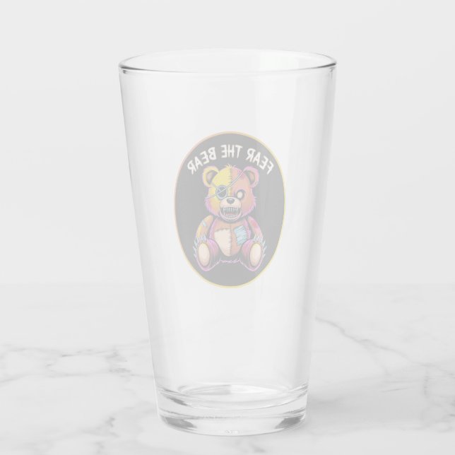 Verre Fear the bear (Dos)