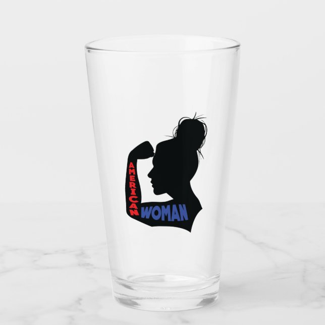 Verre Femme américaine (Devant)