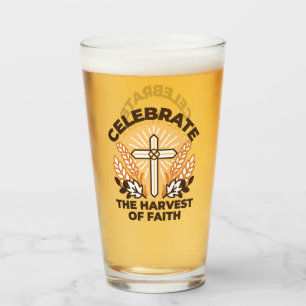 Verre Fête de la récolte de la foi - Art inspirant