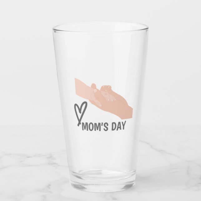 Verre Fête de maman (Devant)