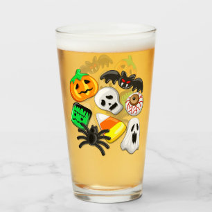 Verre Fête des Candies Éffrayantes d'Halloween