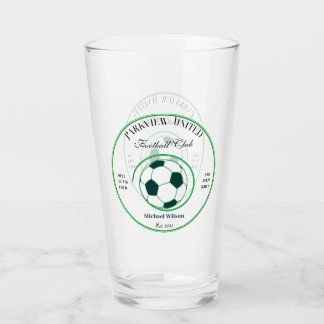 Verre Fête des pères Football Club Bar Lunettes de bière
