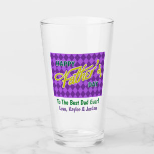 Verre Fête des pères Papa World's Best Ever Pint Beer