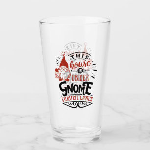 Verre fête Noël gnome Fête