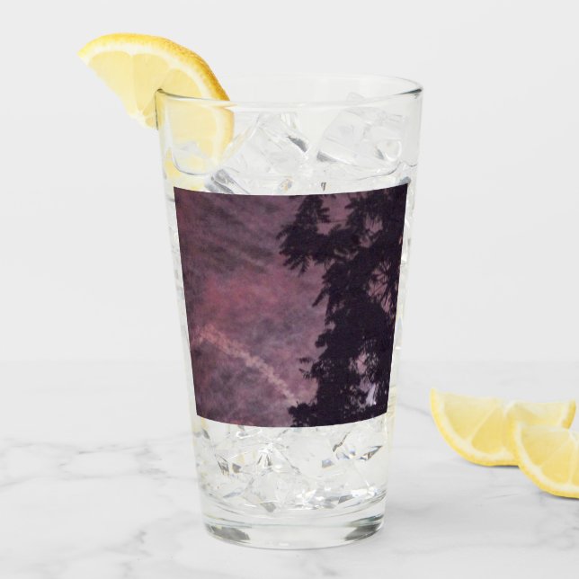 Verre Feux d'artifice 16 Collins (Devant glace)