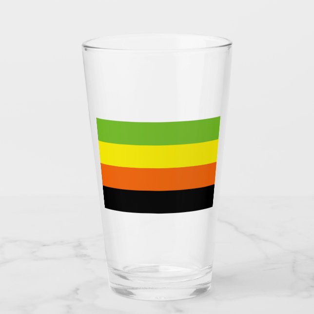Verre Fierté aromantique (Devant)