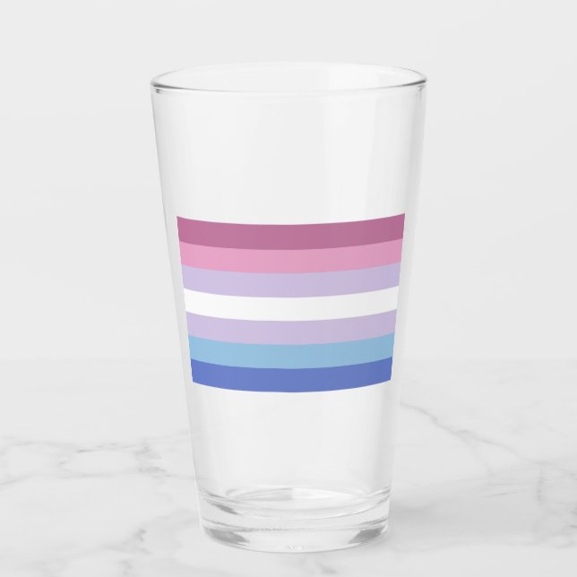 Verre Fierté bigendre (Devant)