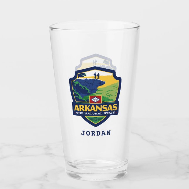 Verre Fierté de l'État | Arkansas (Devant)