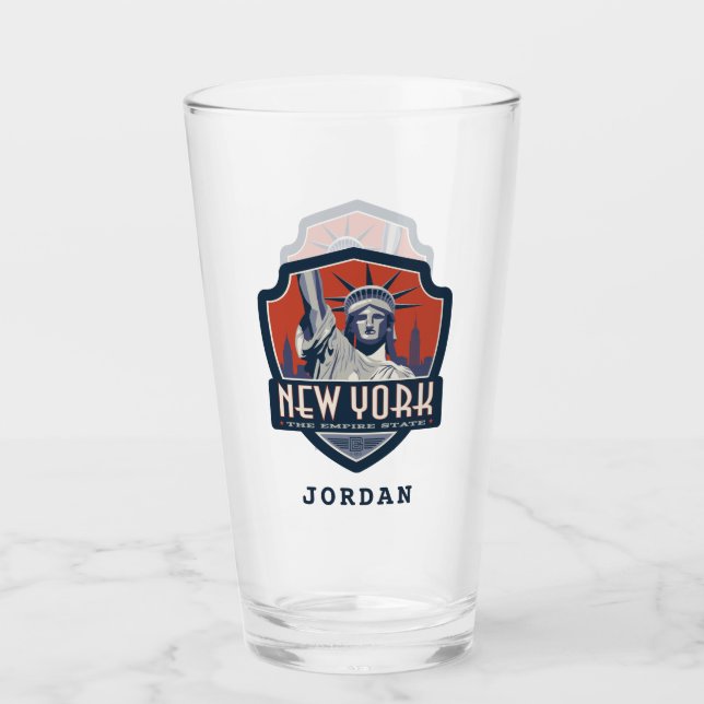 Verre Fierté de l'État | New York (Devant)