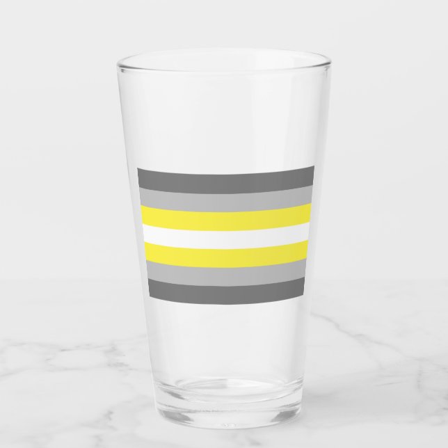 Verre Fierté demigenre (Devant)
