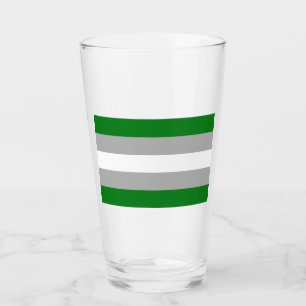 Verre Fierté grise romantique