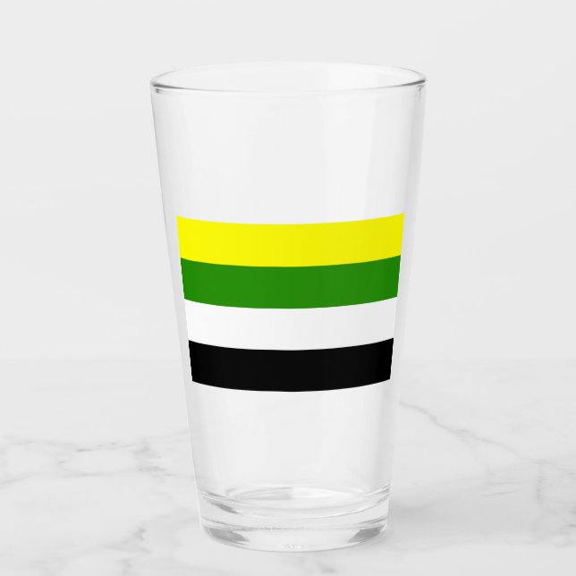 Verre Fierté skoliosexuelle (Devant)