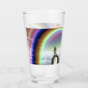 Verre Figure de mystère au Stargate interdimensionnel