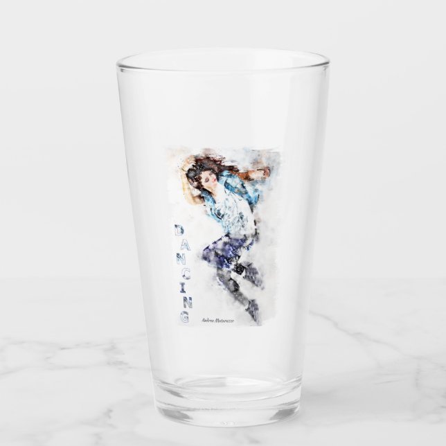 Verre Fille dansante 2 (Devant)