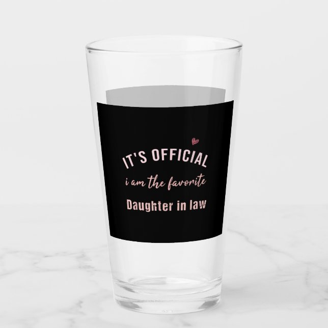 Verre Fille En Droit Anniversaire Noël De Mor (Devant)