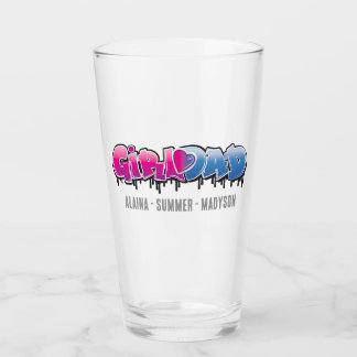 Verre Fille papa Fille-papa Fête des pères mémoire