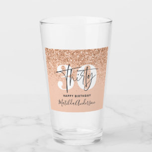 Verre Fille parties scintillant scintillante moderne 30e