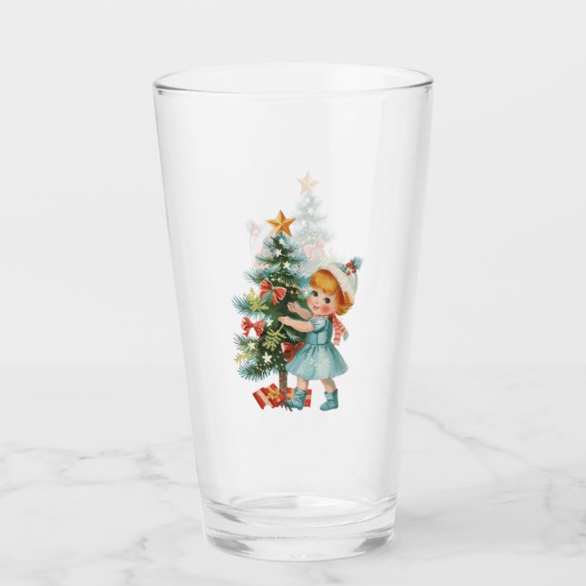 Verre fille vintage (Devant)