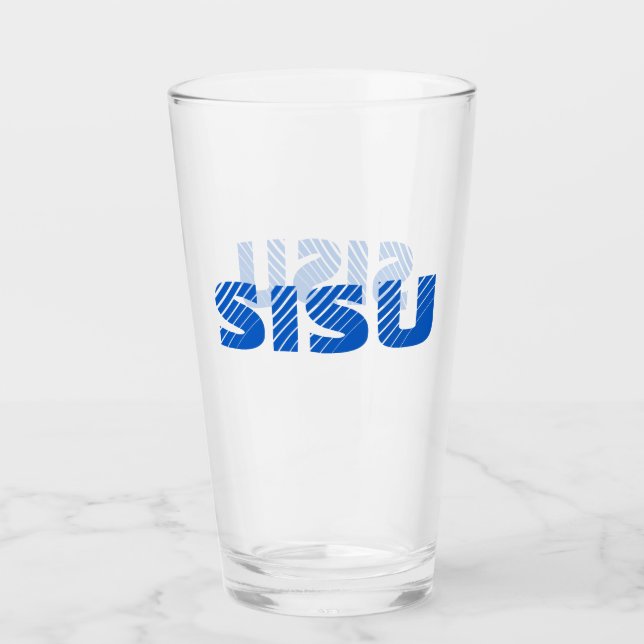 Verre finnois SISU (Devant)