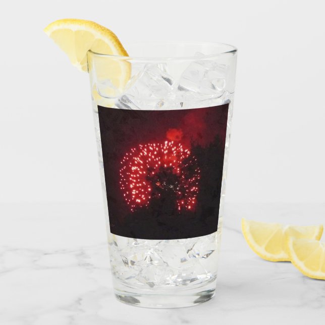 Verre Fireworks 7 Collins vitre (Devant glace)