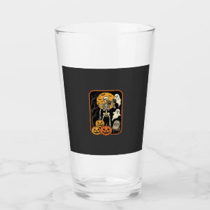 Verre Fitness Halloween squelette fantôme citrouille Wor