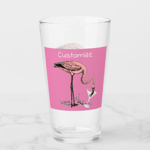 Verre Flamant rose Boire Martini Thunder_Cove