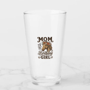 Verre Fleur de cheval occidental vintage pour l'annivers