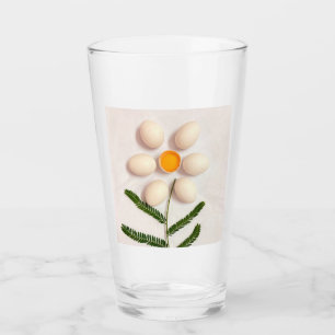 Verre Fleur de jaune d'oeuf