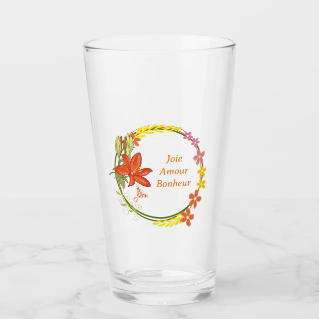 Verre fleur de vie (Devant)