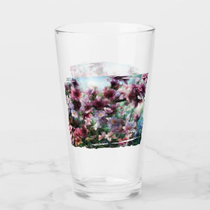 Verre Fleurs à éclaboussures de fleurs de cerisier