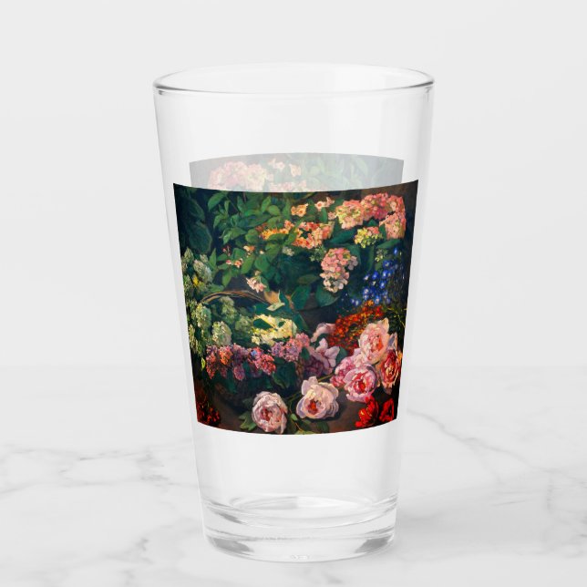 Verre Fleurs de printemps Monet (Devant)