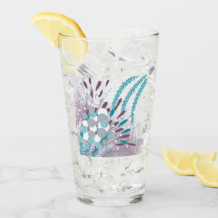 Verre Floral Abstrait moderne