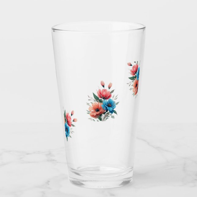 VERRE FLOWER GLASS (Devant)