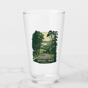 Verre Forêt Mississippi de Natchez Trace Parkway