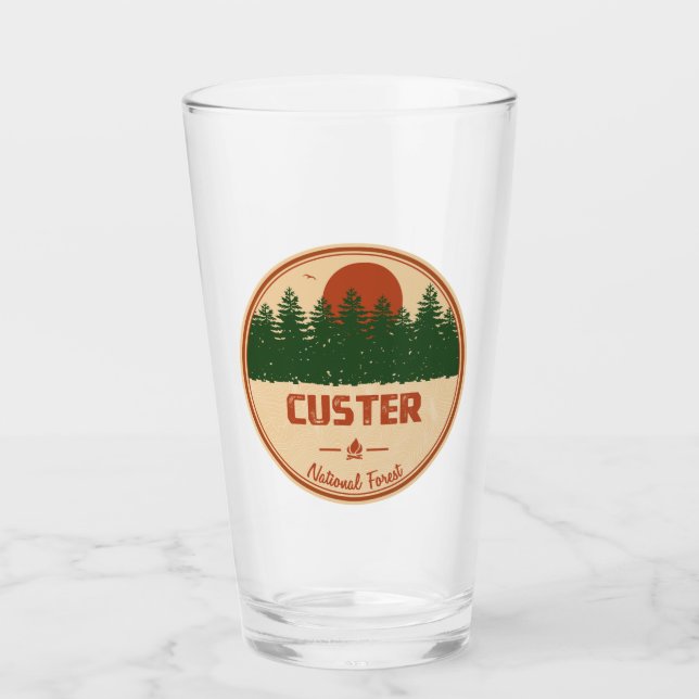 Verre Forêt nationale de Custer (Devant)