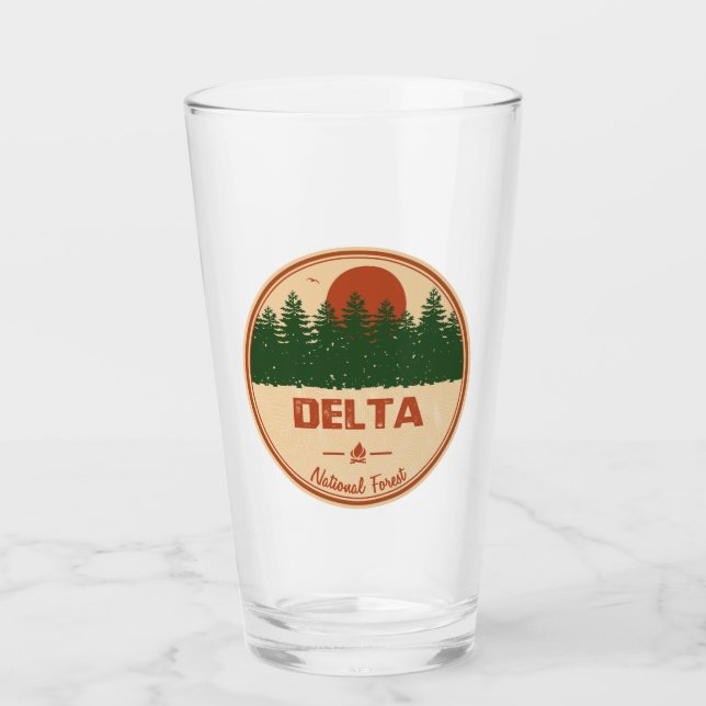 Verre Forêt nationale de Delta (Devant)