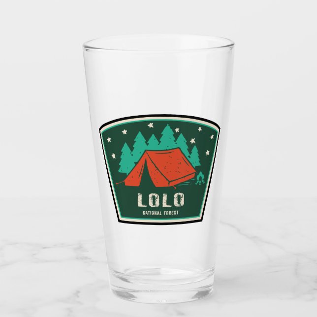 Verre Forêt nationale de Lolo Camping Montana (Devant)