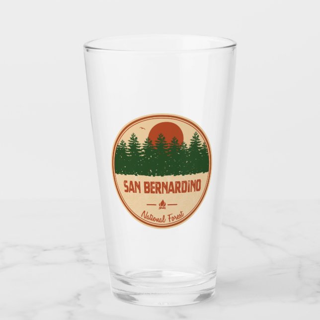 Verre Forêt nationale de San Bernardino (Devant)