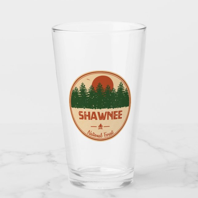 Verre Forêt nationale de Shawnee (Devant)