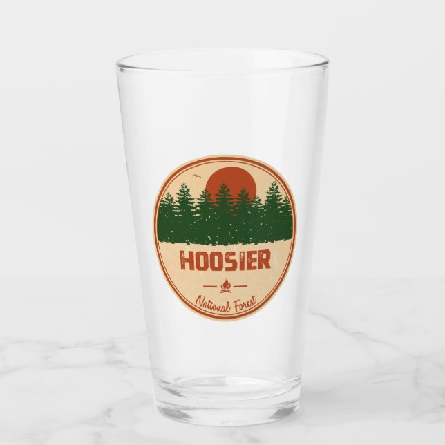 Verre Forêt nationale d'Hoosier (Devant)