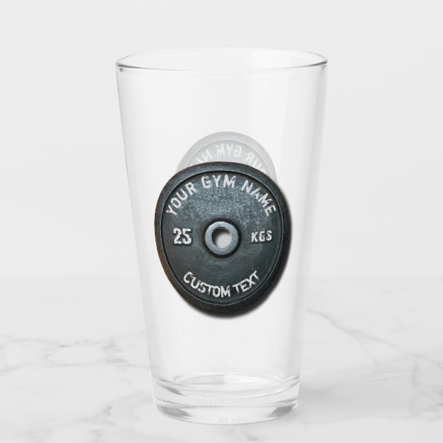 Verre Forme physique vintage de propriétaire ou (Devant)